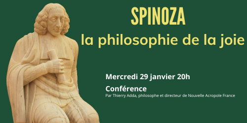 Conférence « Spinoza, la philosophie de la Joie »